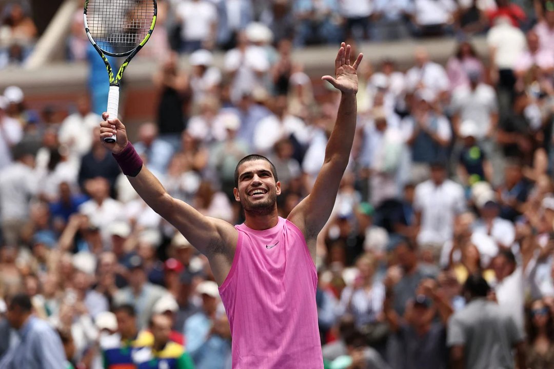 Alcaraz le ganó a Djokovic y se metió en la final del US Open