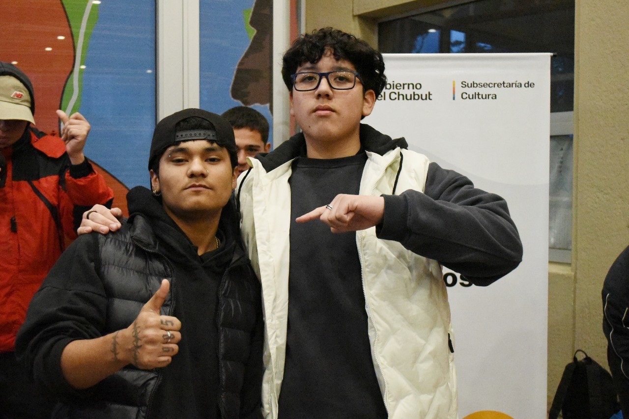 Tomás Ojeda Vega y Teo Dourisboure, los representantes provinciales de Freestyle Rap para los Juegos Evita 2025