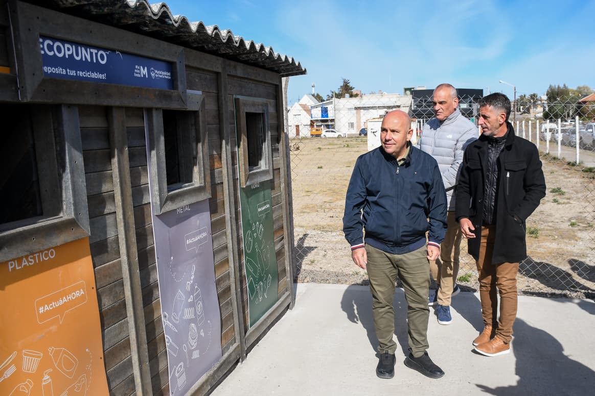 Reacondicionamiento de “La Laguna”: Sastre inauguró un nuevo Ecopunto
