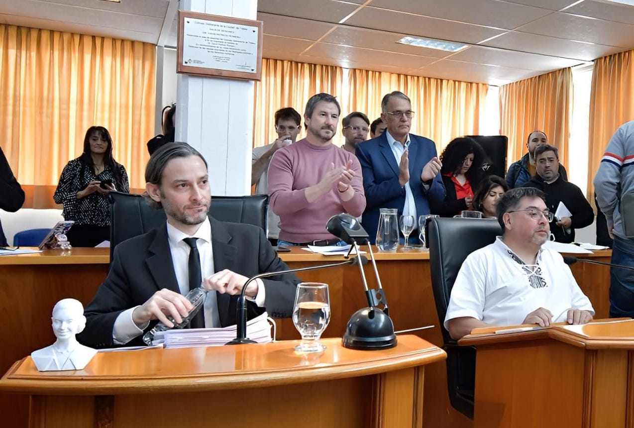 Merino: “Hoy fue un día muy importante para Trelew, porque consolida el rumbo turístico y logístico”