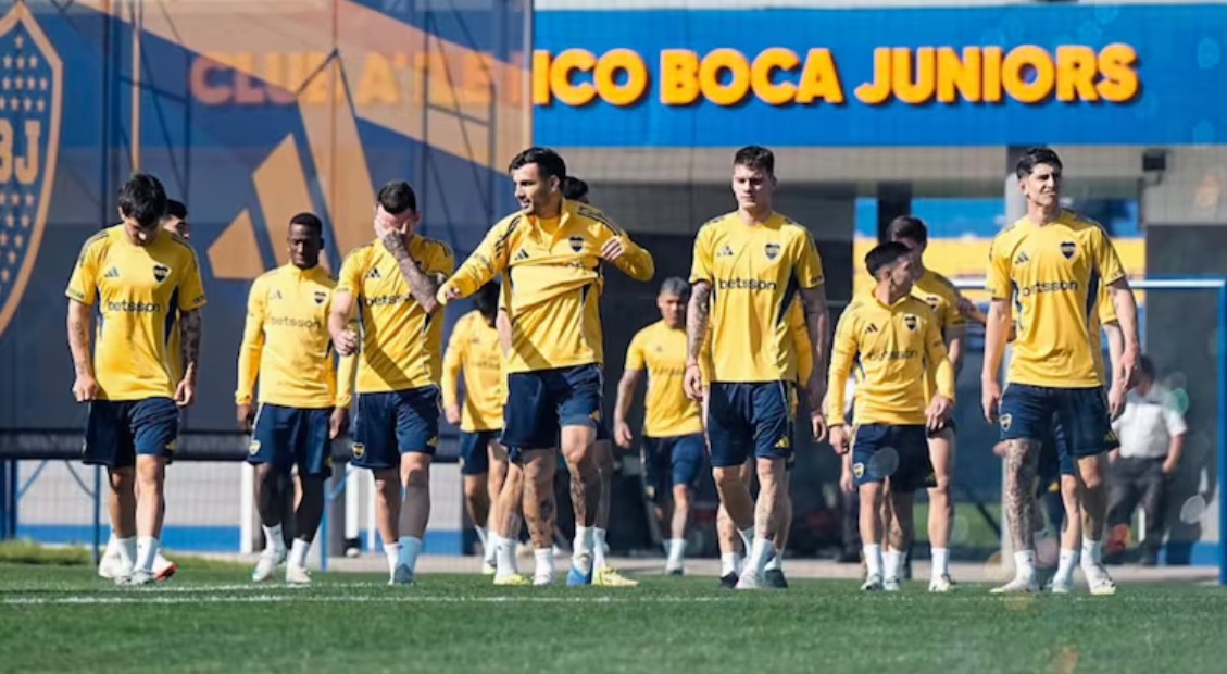 Sin Russo, Boca define el reemplazante del lesionado Palacios en la última práctica antes de jugar con Defensa