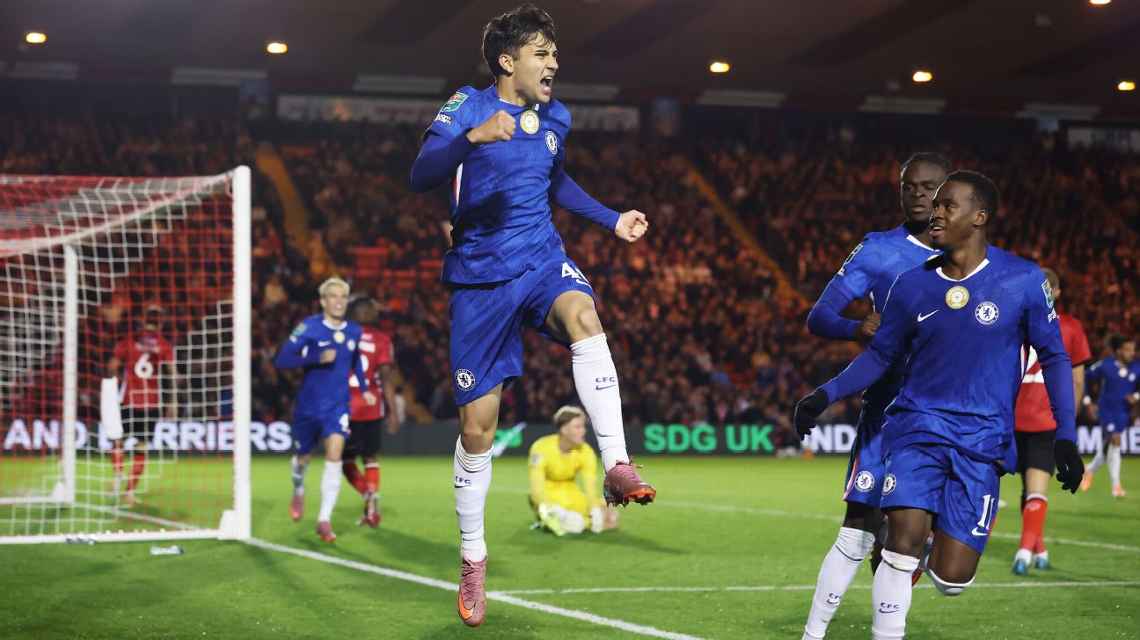 Buonanotte salvó al Chelsea del papelón ante Lincoln City en la Carabao Cup