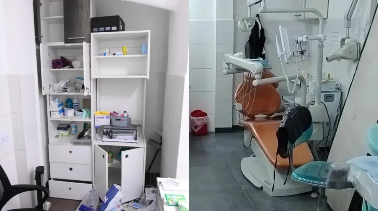 Clausuraron un centro odontológico clandestino que también atendía a heridos de bala