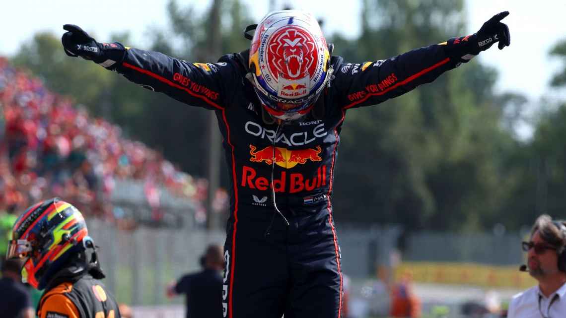 Verstappen se quedó con el Gran Premio de Italia