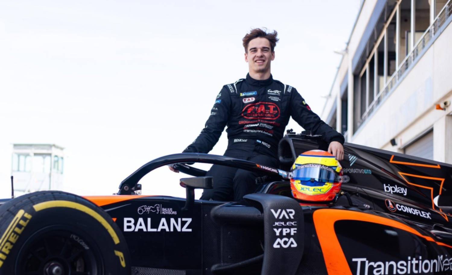 Nicolás Varrone dará el salto a la Fórmula 2 en 2026
