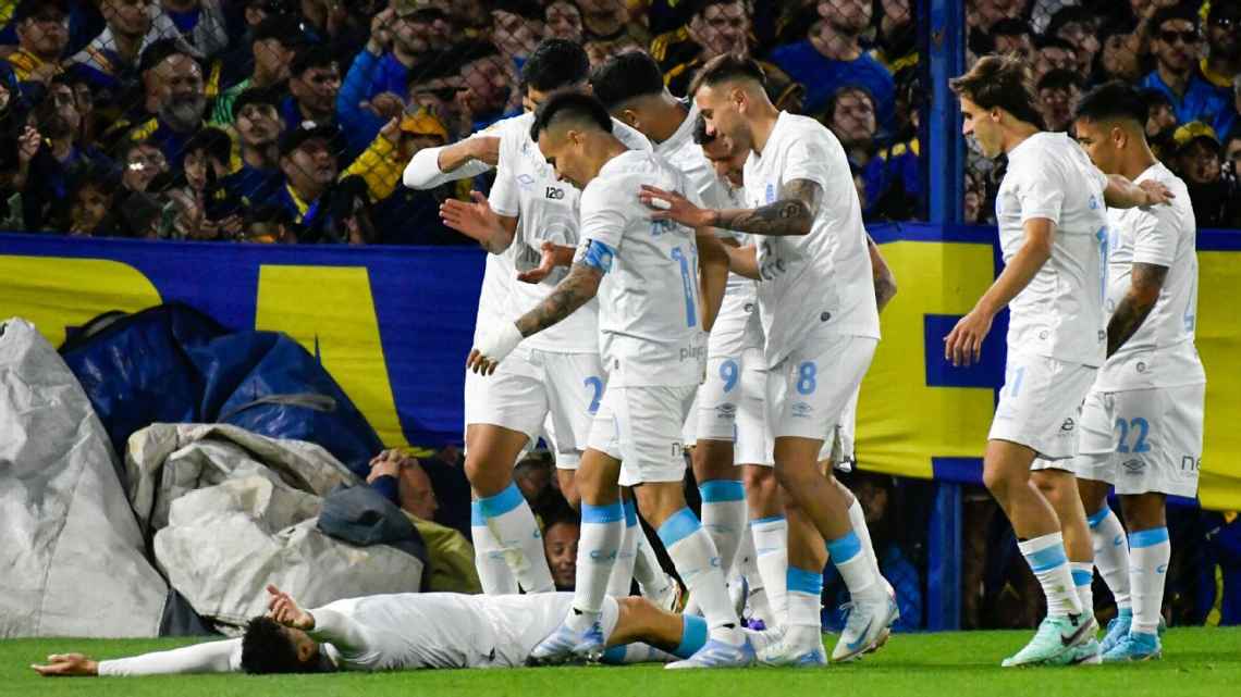 Belgrano dio el golpe y le ganó a Boca en La Bombonera