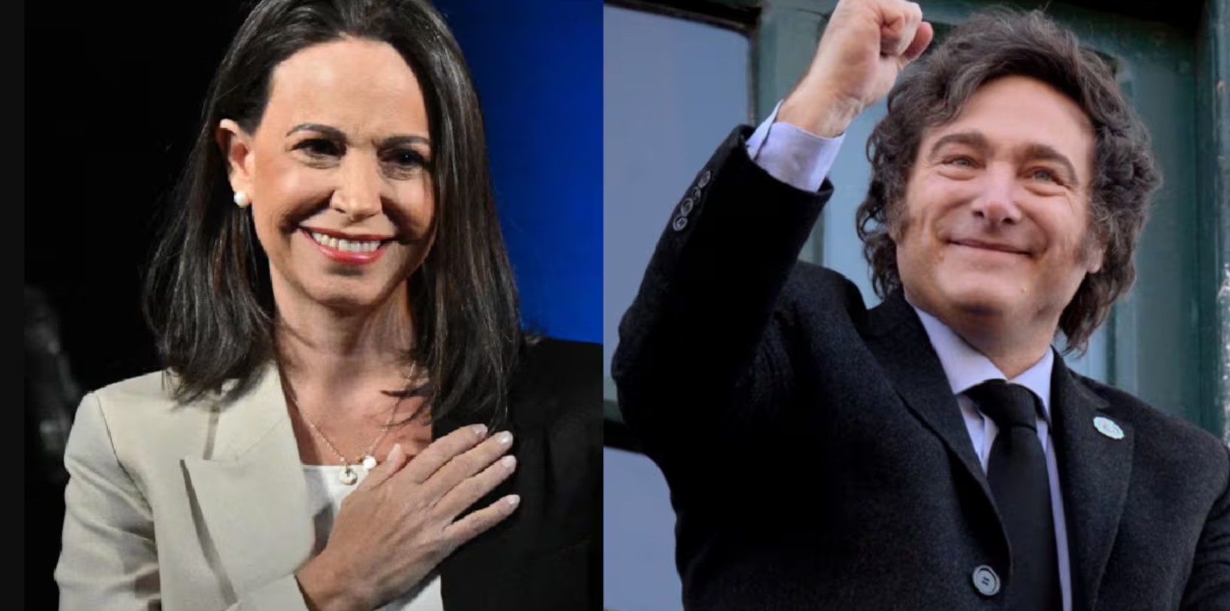 Milei felicitó a María Corina Machado por ganar el premio Nobel de la Paz 2025