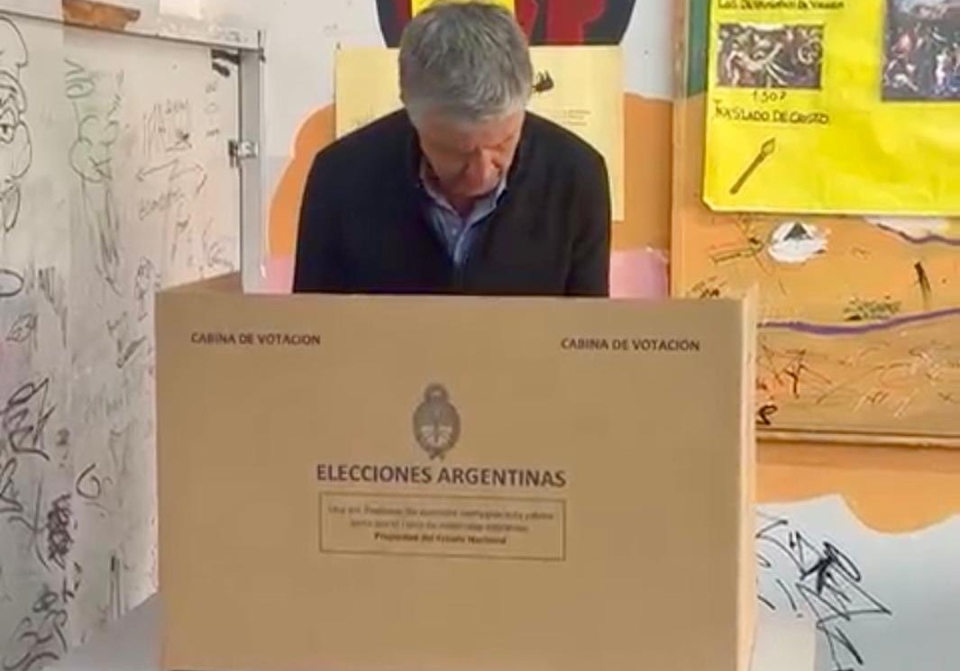 Menna votó y destacó la implementación de la Boleta Única de Papel