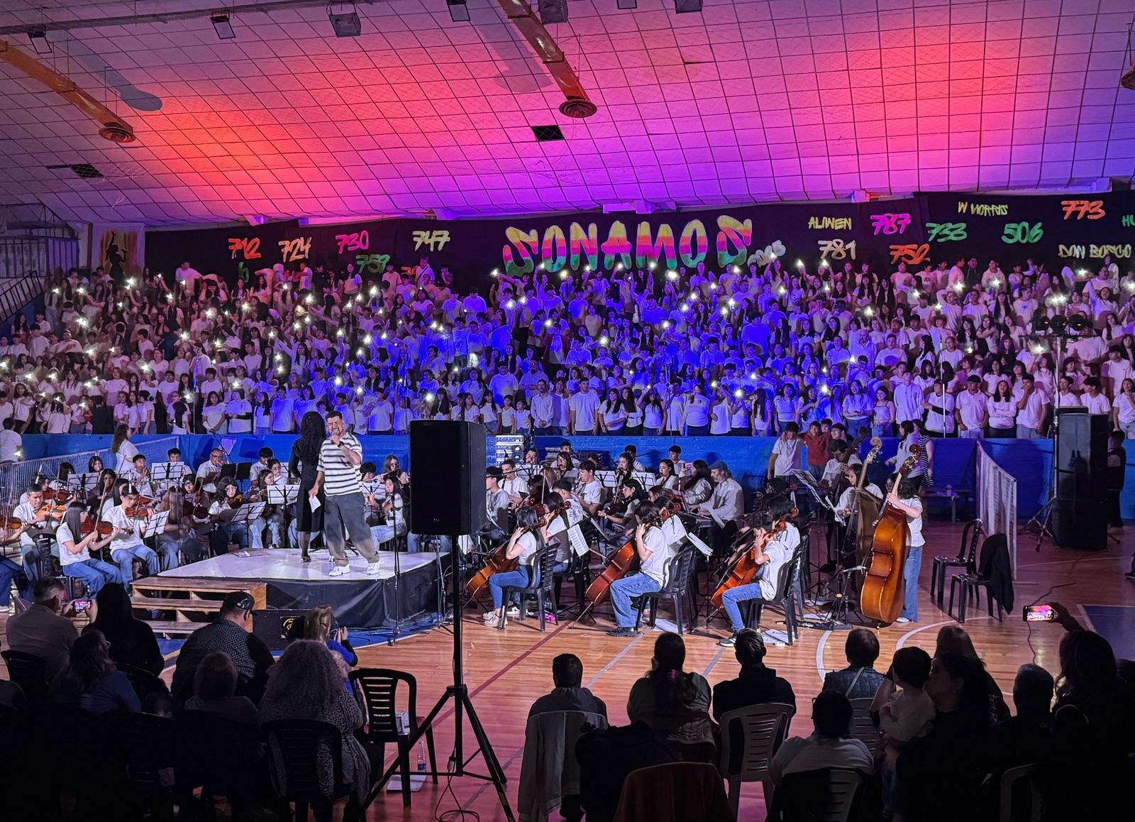 La Orquesta de barrio INTA hizo vibrar Trelew con “Sonamos Escuelas Secundarias”
