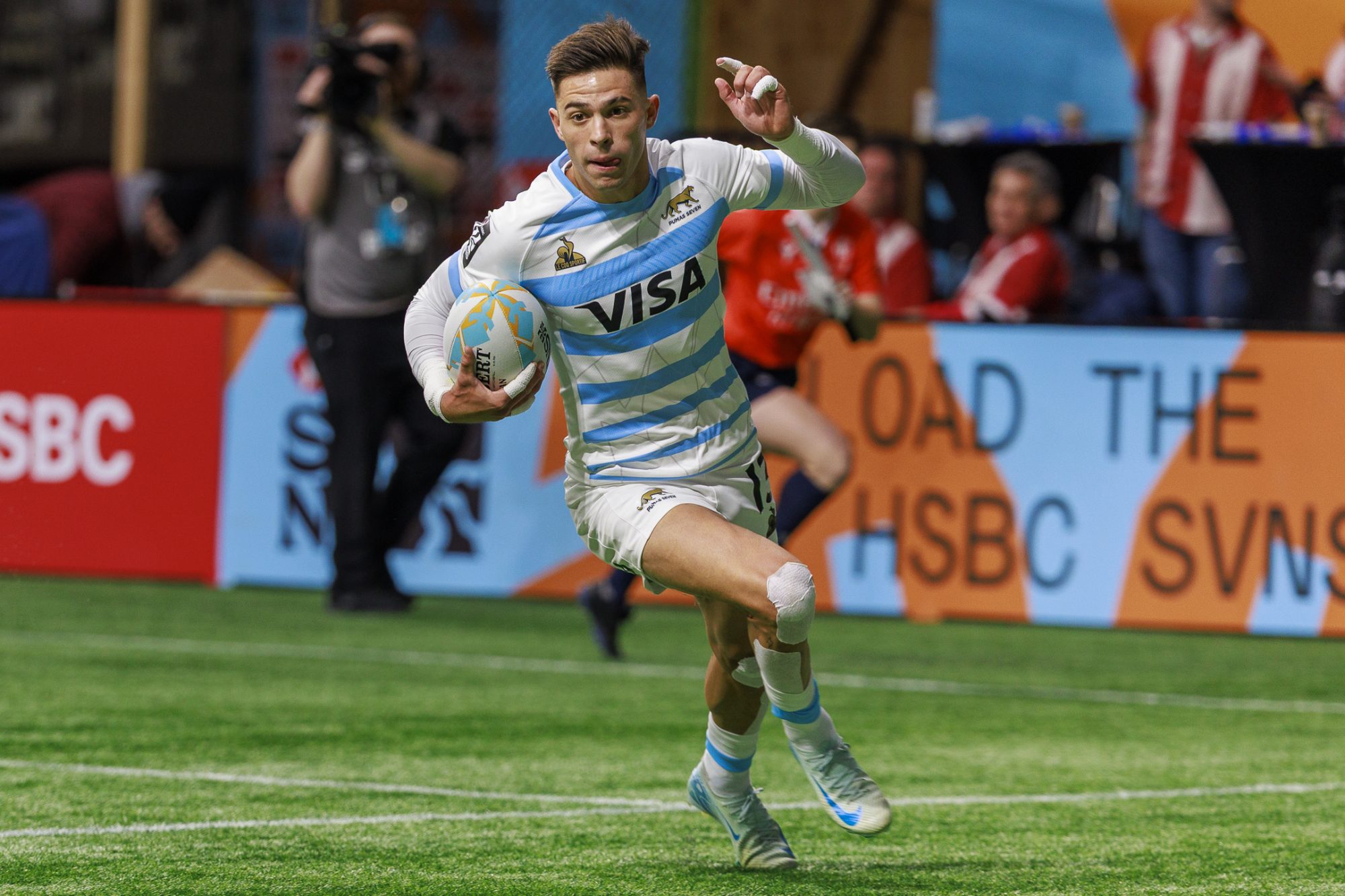 Flojísimo debut de Los Pumas 7s en el Circuito Mundial