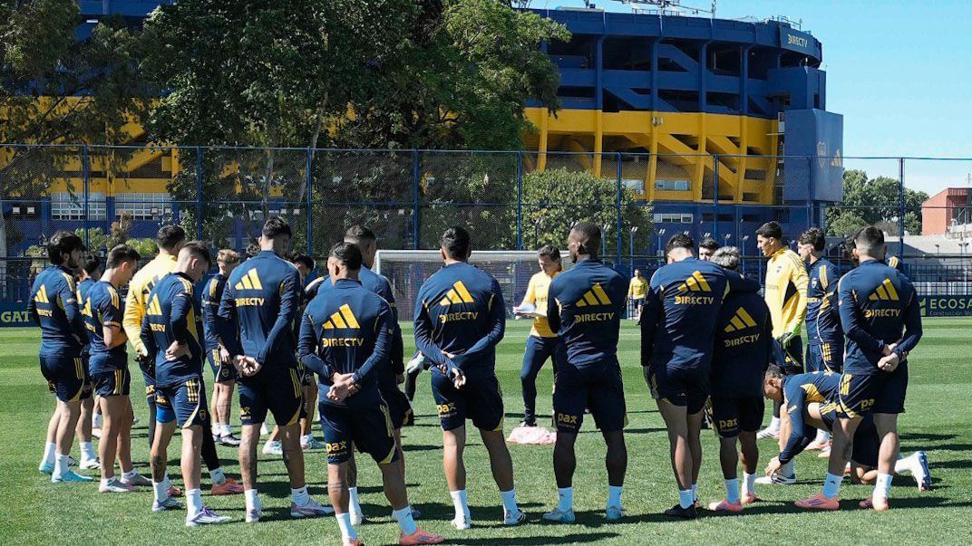 Los concentrados de Boca y la posible formación para el superclásico