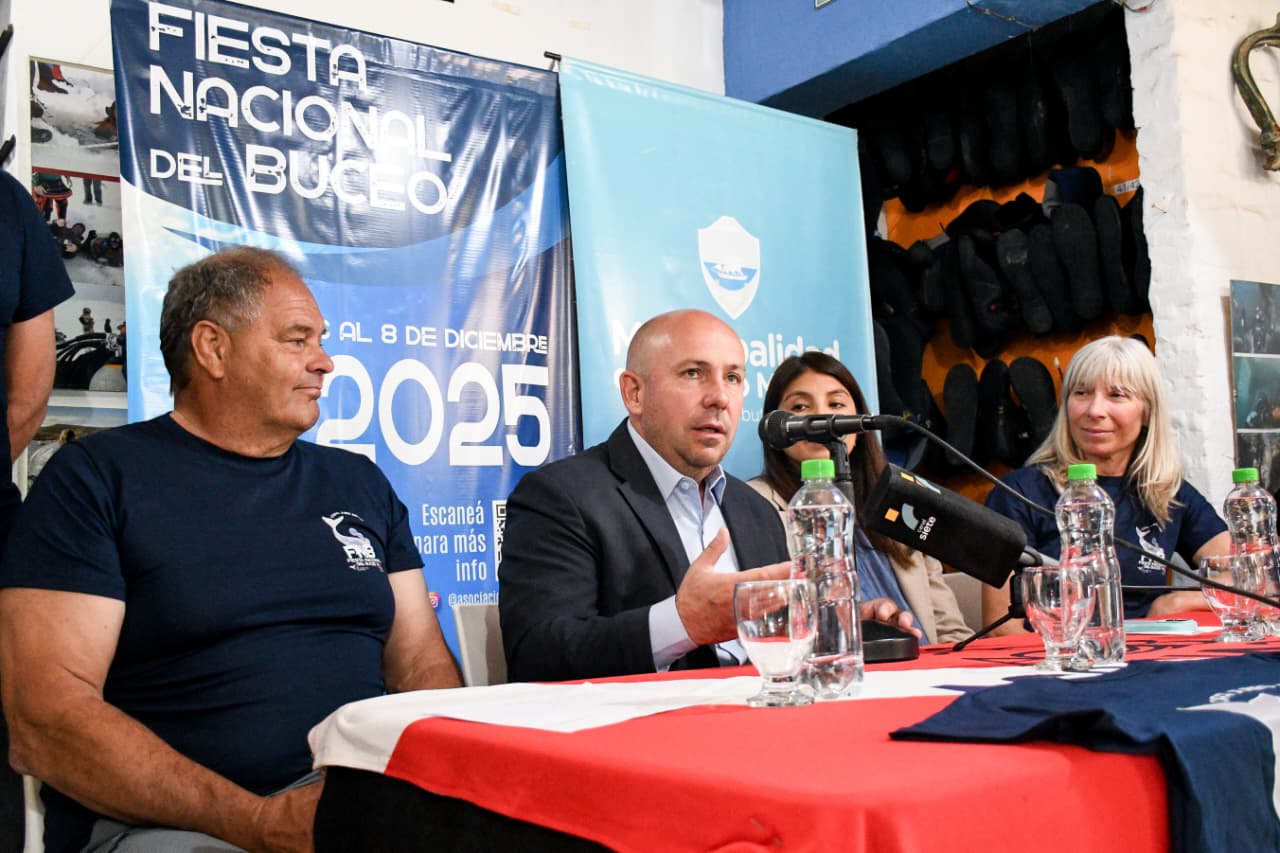 Sastre: “Puerto Madryn se sigue consolidando como la Capital Nacional del Buceo”