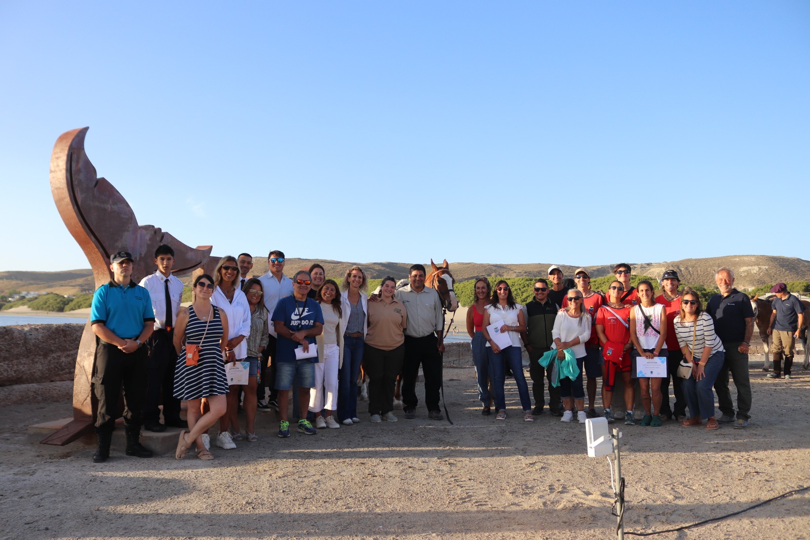 Provincia acompañó el comienzo de la Temporada de Verano en Puerto Pirámides