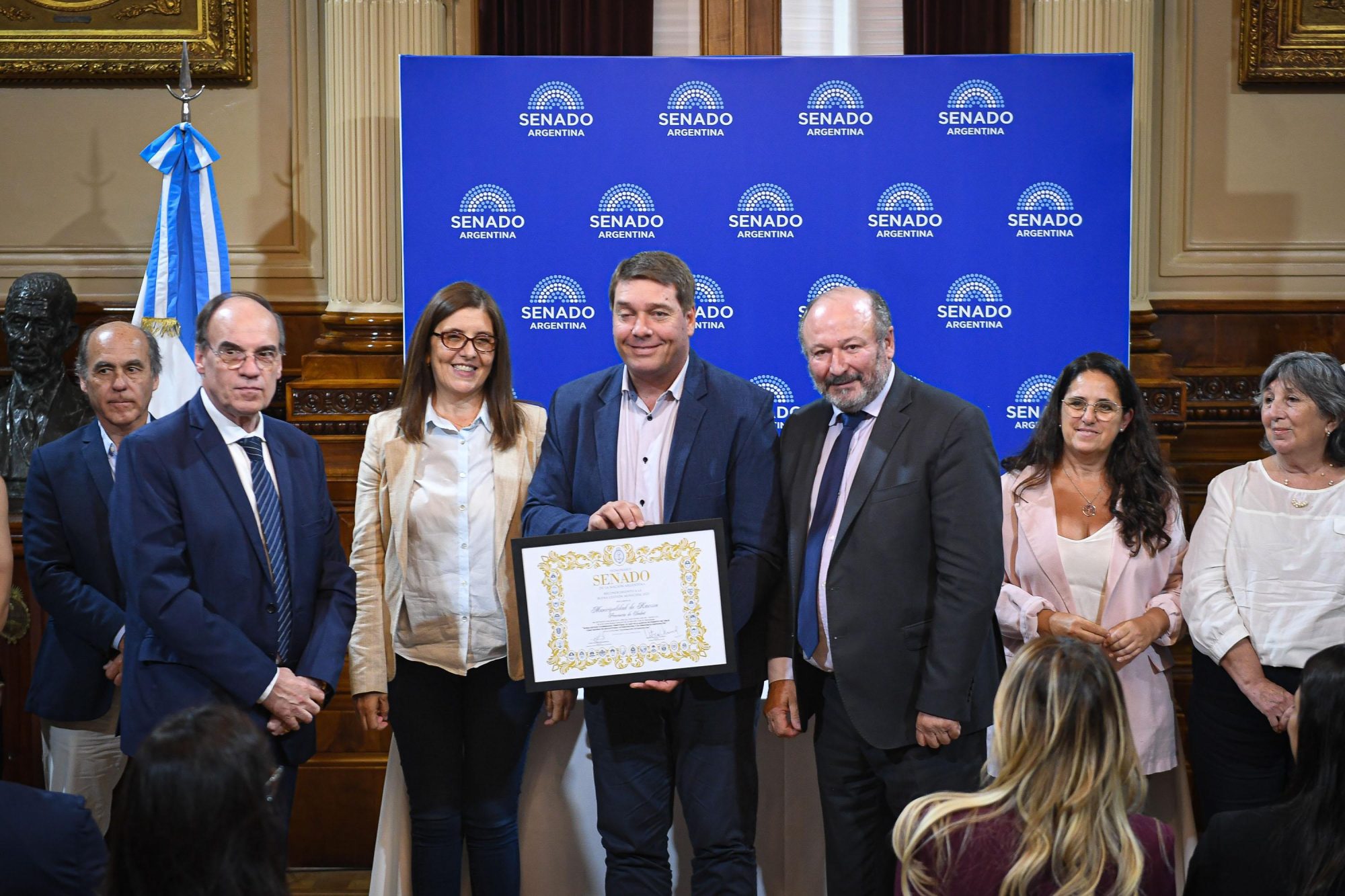 El Senado realizó una mención especial a Rawson por su política como modelo de asociativismo intermunicipal en el VIRCh