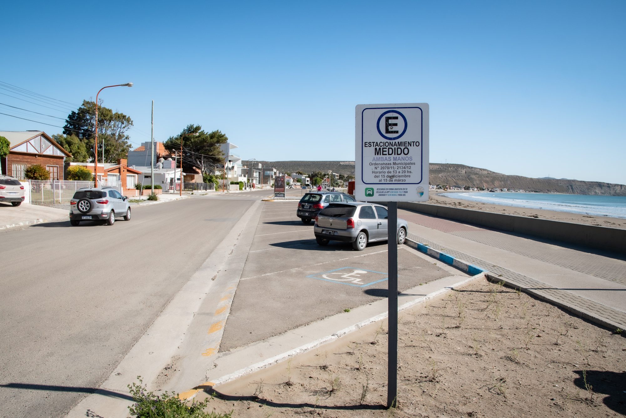 Nueva temporada del Sistema de Estacionamiento Medido en Rada Tilly