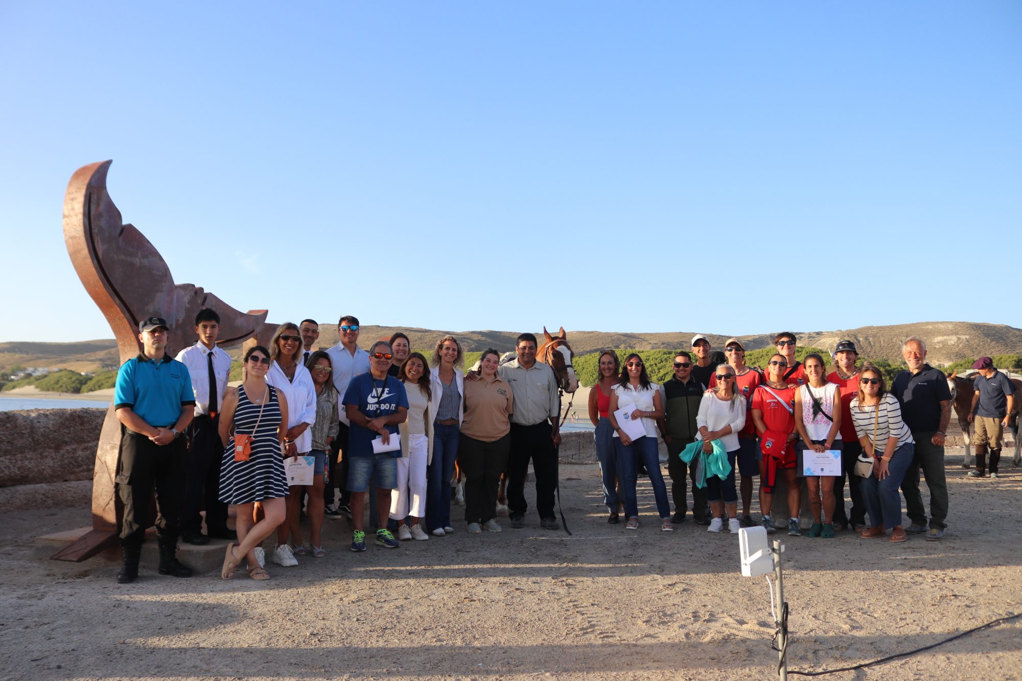 Provincia acompañó el comienzo de la Temporada de Verano en Puerto Pirámides