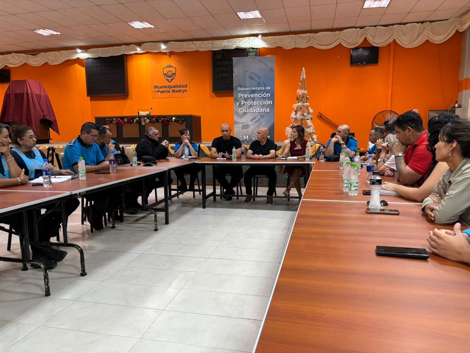 Madryn: El Municipio coordina acciones de prevención y control para las fiestas de fin de año