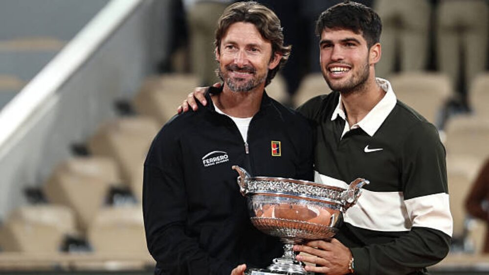 Bomba en el tenis: Alcaraz no seguirá con Ferrero como entrenador
