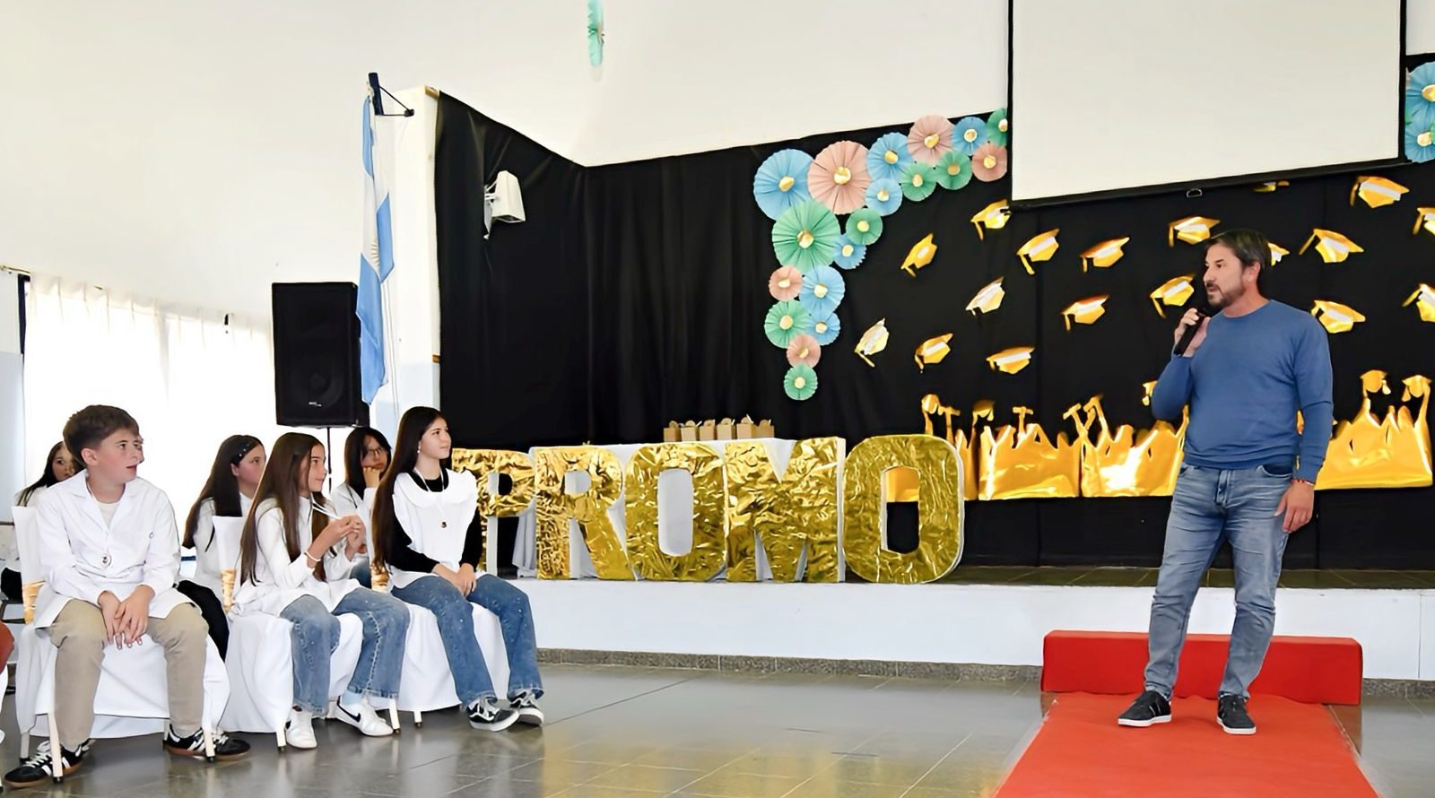 Merino: “No hay nada mejor que una escuela que esté bien, que se disfrute y que además tenga conectividad para poder trabajar y aprender”