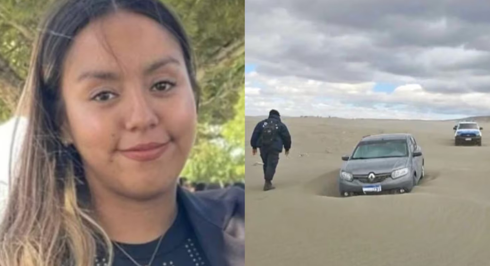 La policía que fue encontrada con vida en Sarmiento perdió la orientación por “cortinas de arena” que reducían la visibilidad