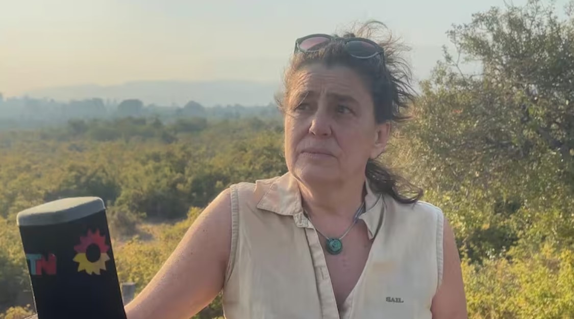 El gesto solidario de una vecina de Cholila con los brigadistas que combaten los incendios en Chubut