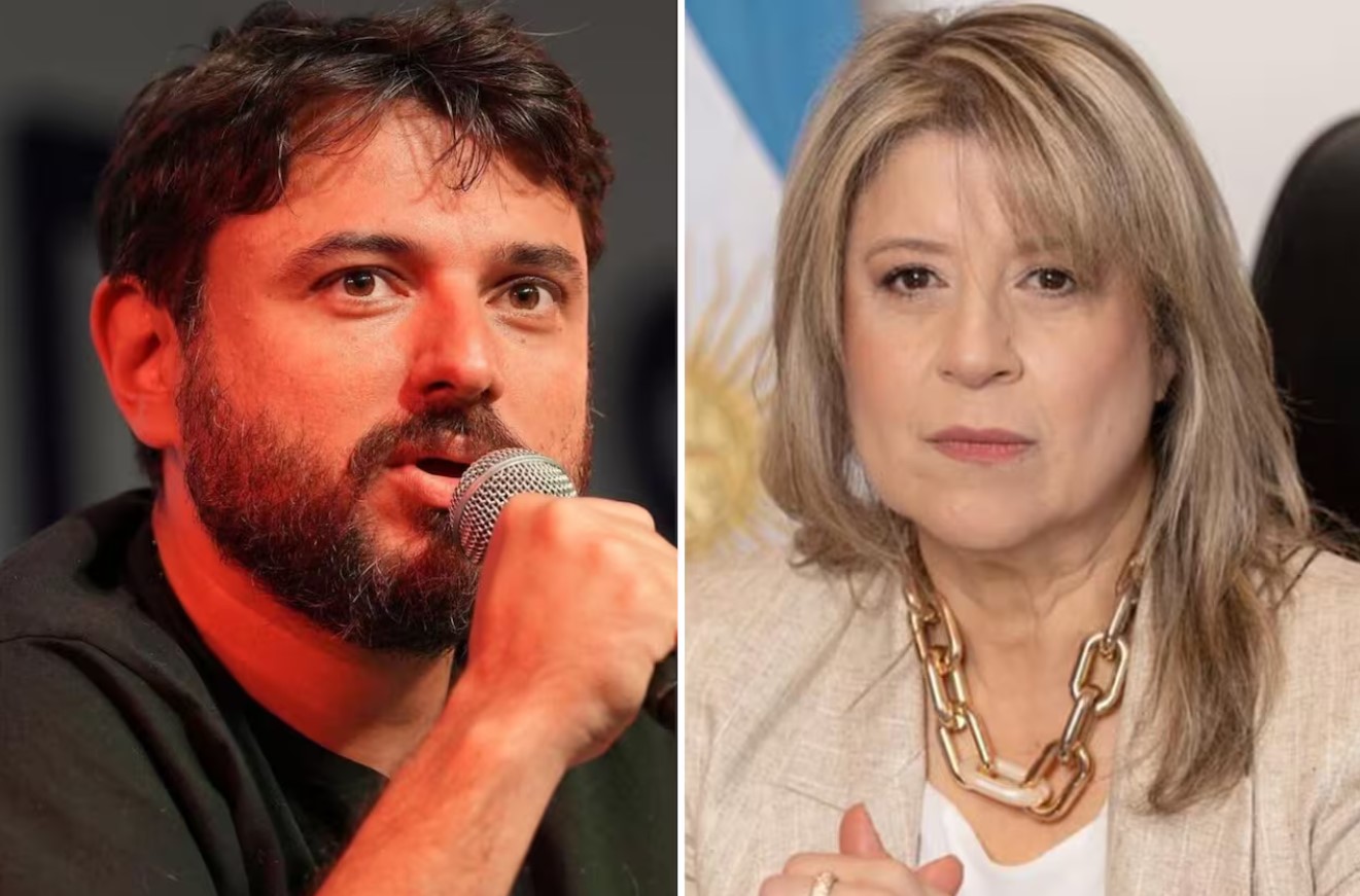 Grabois y la ministra de Seguridad se cruzaron con dureza en las redes por los incendios en Chubut: “Garca, inepta, tiragases”