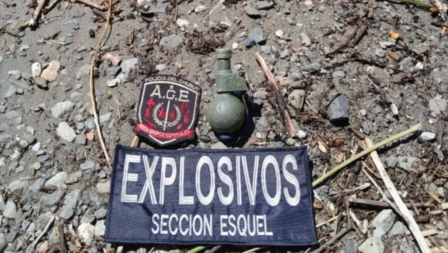 Hallazgo de granadas en el Lago Epuyén: La investigación confirmó que eran obsoletas y sin riesgo explosivo