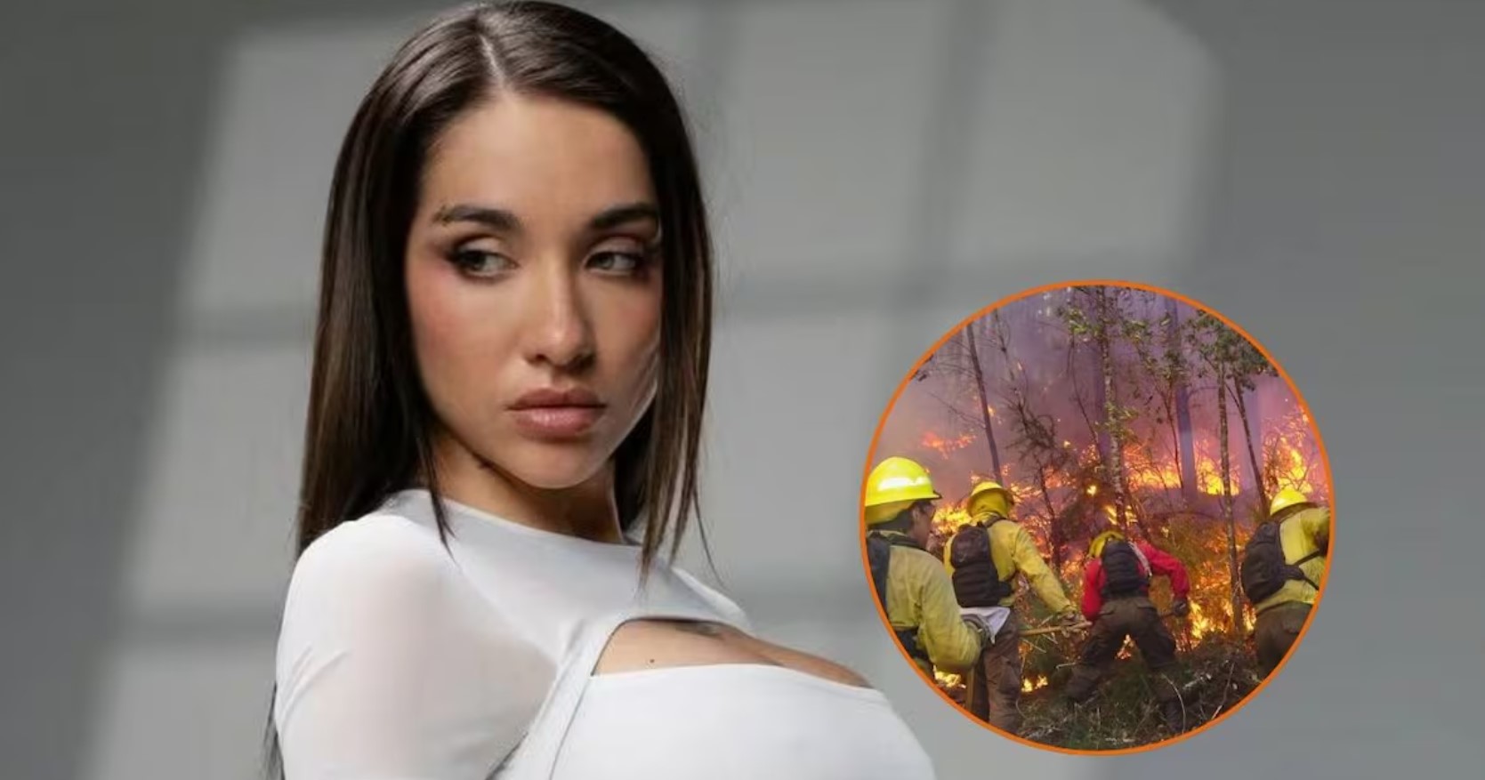 María Becerra y una actitud solidaria y comprometida con Chubut: Realizó una importante donación para combatir los incendios en la Provincia