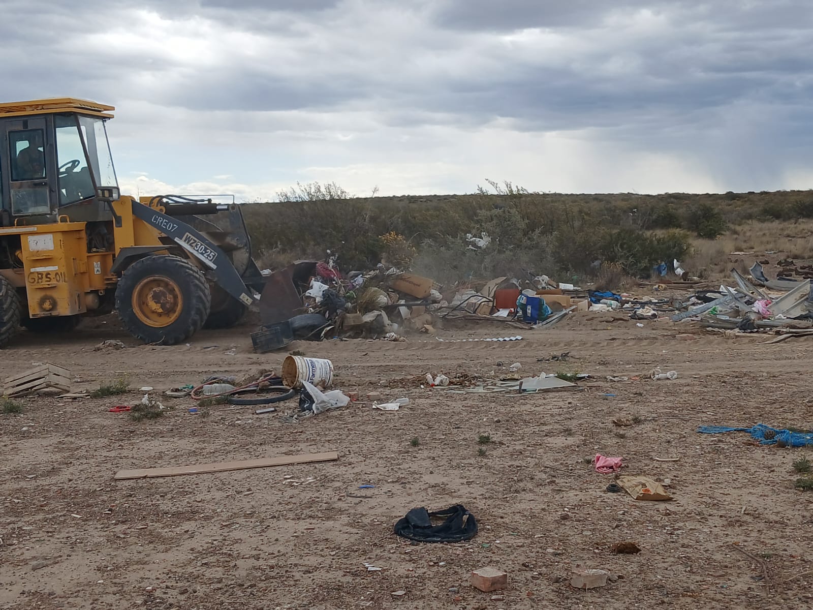 Madryn: Se intensifican los trabajos de limpieza en diferentes sectores de la ciudad
