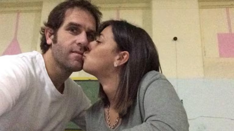 Alan Schlenker fue padre nuevamente y fue trasladado a Trelew para conocer a su hija