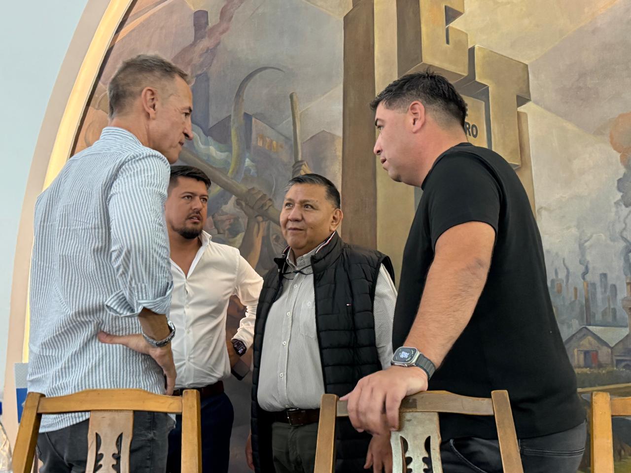 Ávila se reunió con la CGT en rechazo a la Reforma Laboral 