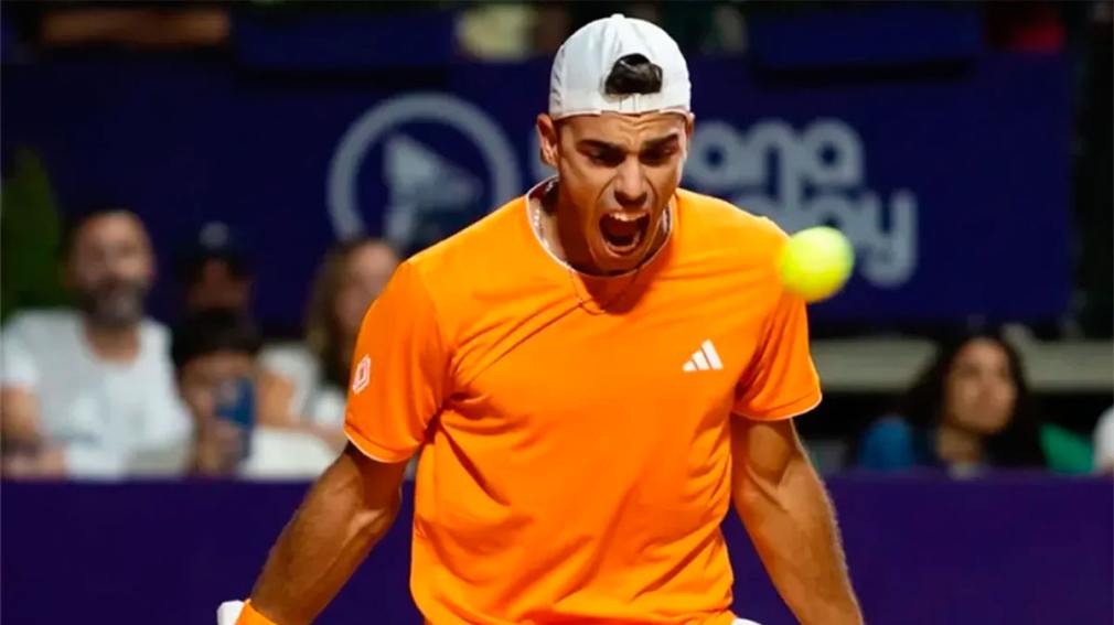 Francisco Cerúndolo va por su primer título en el Argentina Open