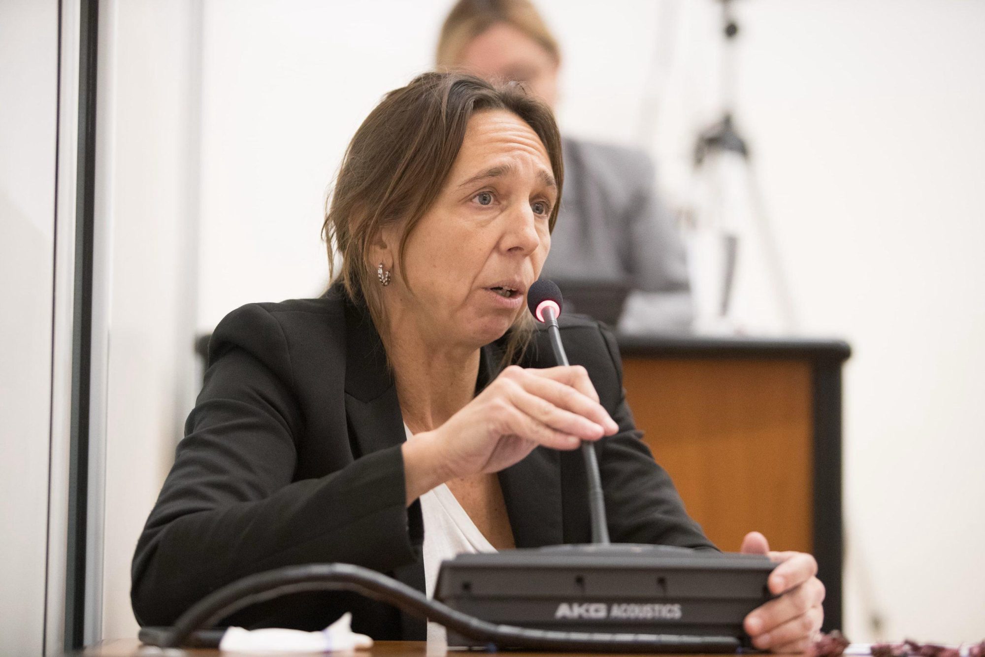 Fuerte cruce entre Provincia y el municipio por los efectos del Cerro Hermitte en Comodoro : Una concejal trató de “caradura” a Ostoich