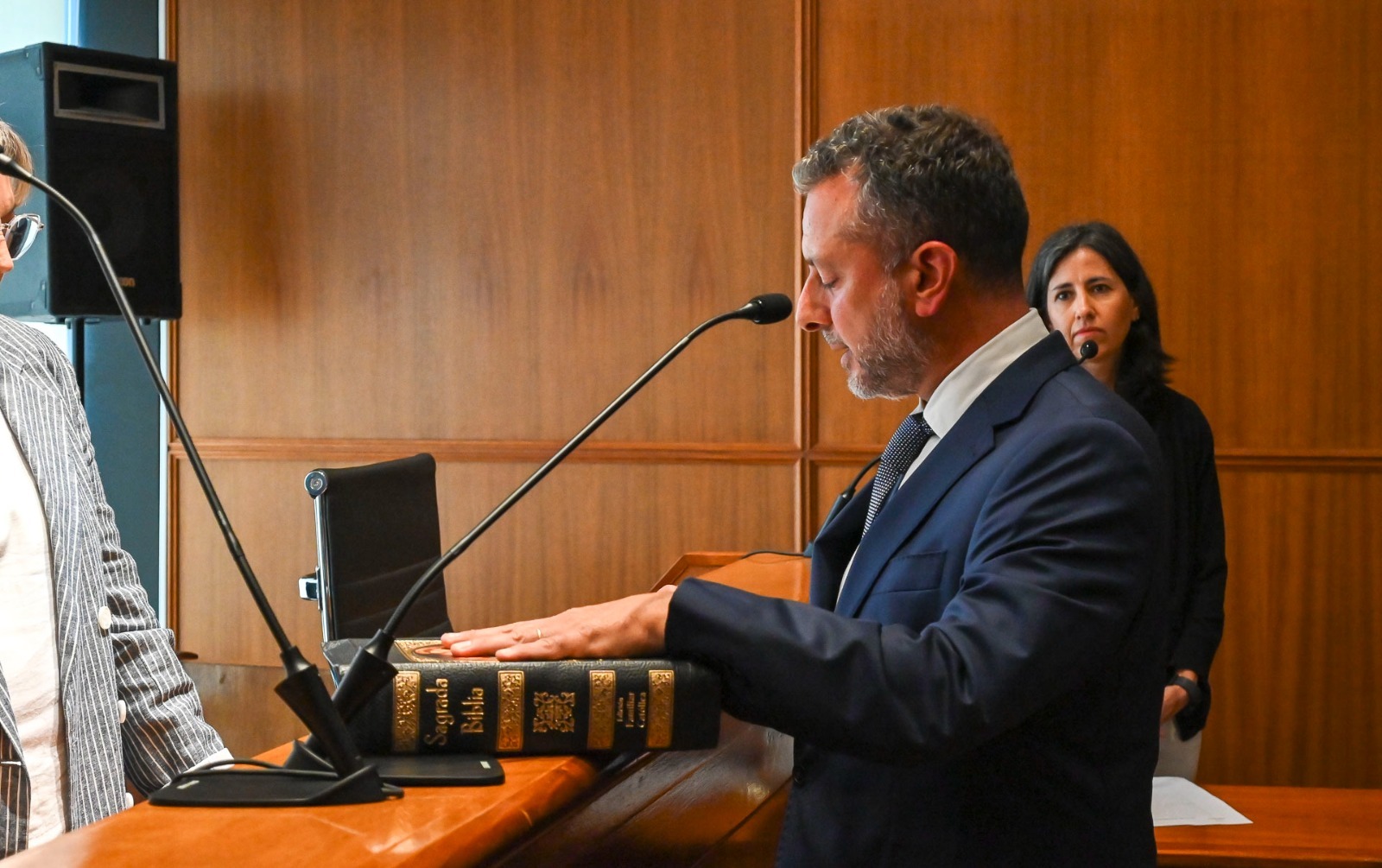 Diego Maceratesi juró como nuevo Secretario Penal del Superior Tribunal de Justicia