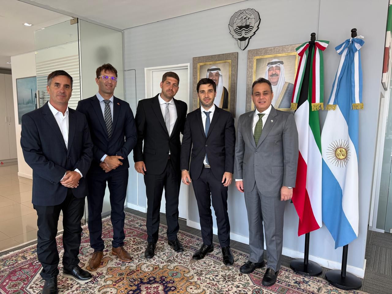 Chubut avanza en la apertura de nuevos mercados: empresarios de Kuwait recorren la provincia para fortalecer vínculos comerciales con productores locales