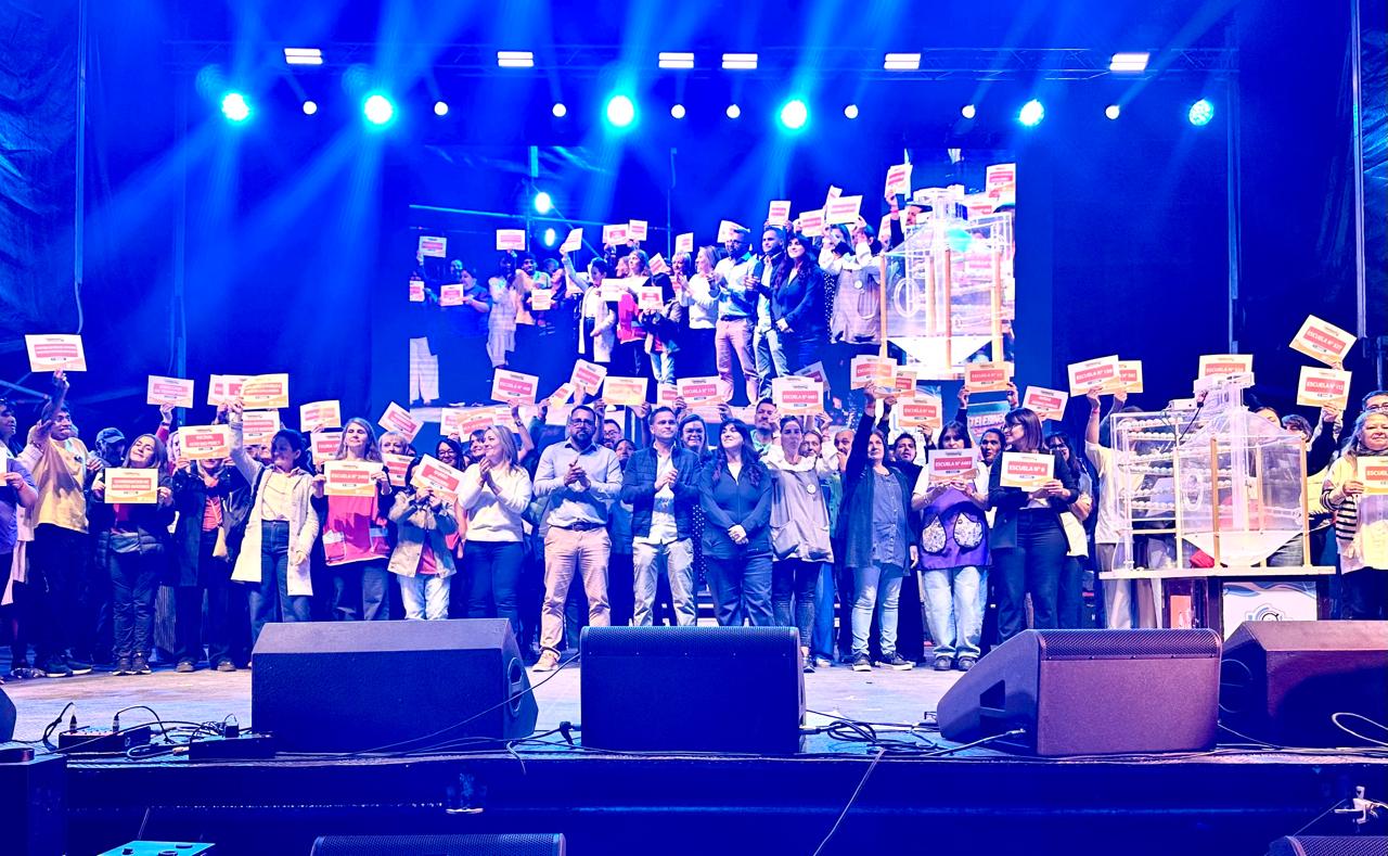 El Telebingo sorteó más de $ 6 millones ante más de 30.000 personas en el 120° aniversario de Esquel