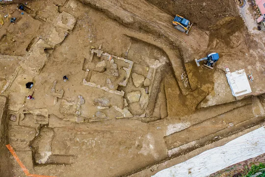 Descubren una de las mayores necrópolis de la antigua Roma durante una obra en construcción