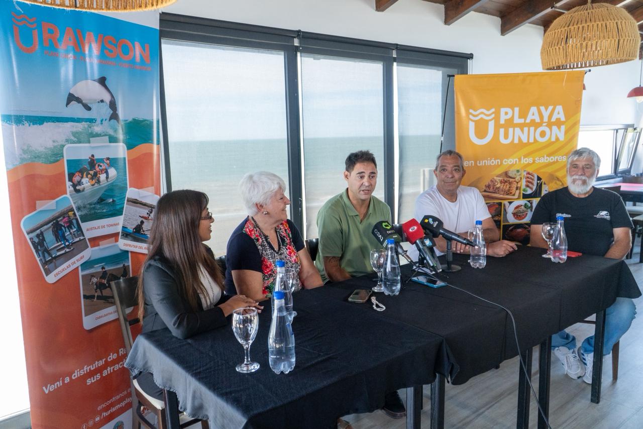 Rawson presentó promociones turísticas y actividades para los próximos fines de semana largos y Semana Santa
