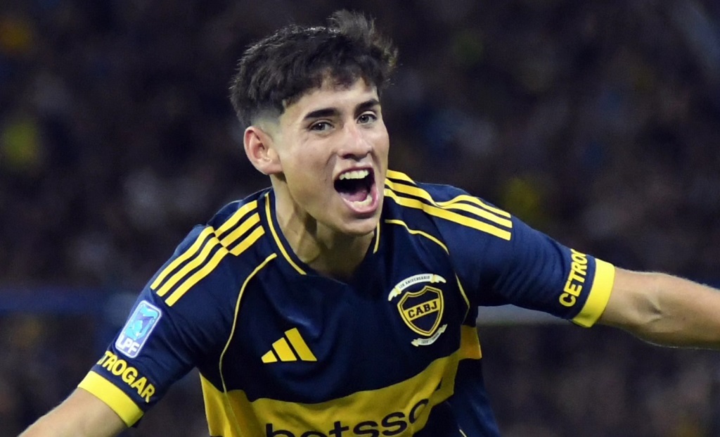 Tomás Aranda se emocionó tras marcar su primer gol en Boca: festejo, lágrimas y abrazo con Leandro Paredes