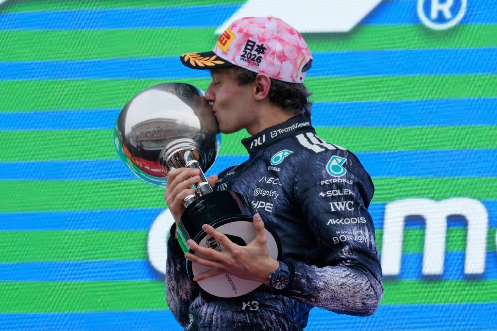 Antonelli ganó el Gran Premio de Japón y es el líder de campeonato más joven de la historia de la F1