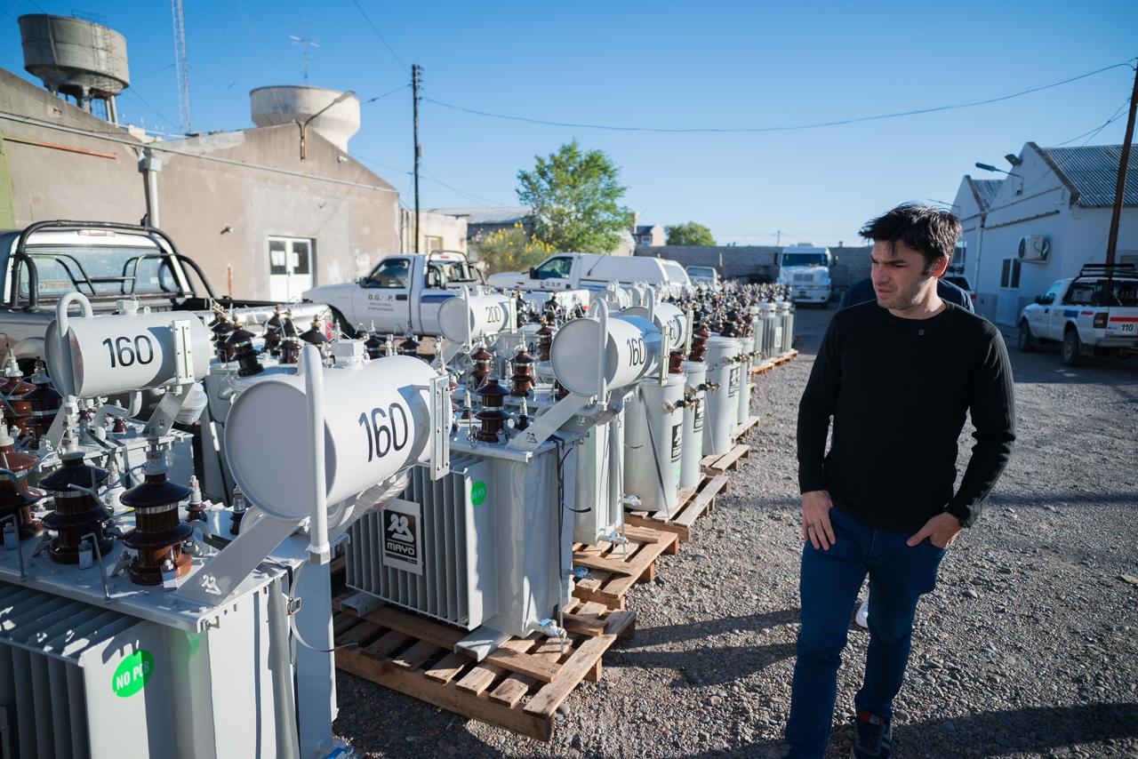 El Gobierno avanza en la instalación de la Subestación del Hospital Santa Teresita
