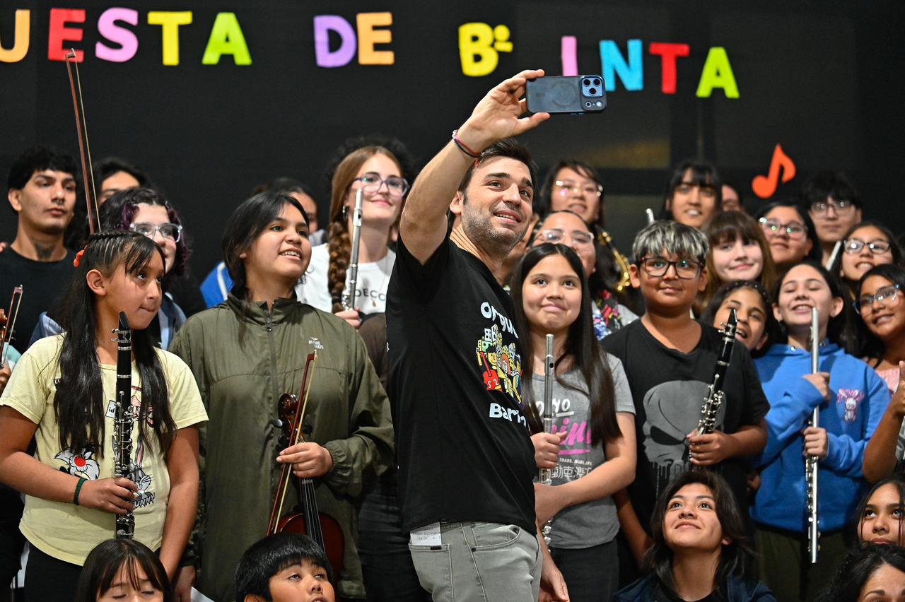 Semillero de músicos: Tras gestiones de Torres, la Orquesta Infanto Juvenil del barrio INTA de Trelew se presentará este año en el Teatro Colón