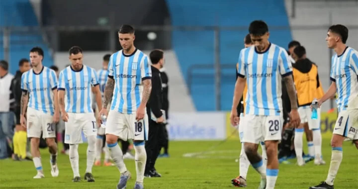 Racing cayó con Botafogo y se complicó en la Copa Sudamericana