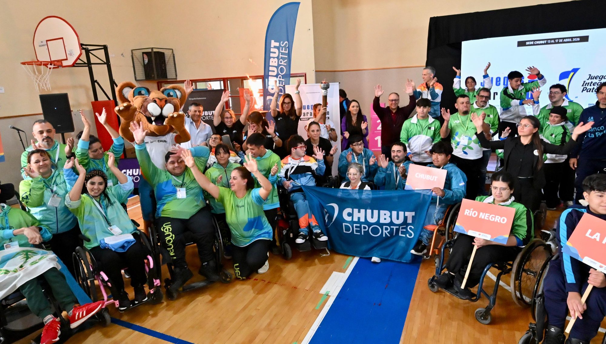 Chubut es sede de una nueva edición de los Juegos Para EPADE, el programa patagónico que impulsa el deporte adaptado