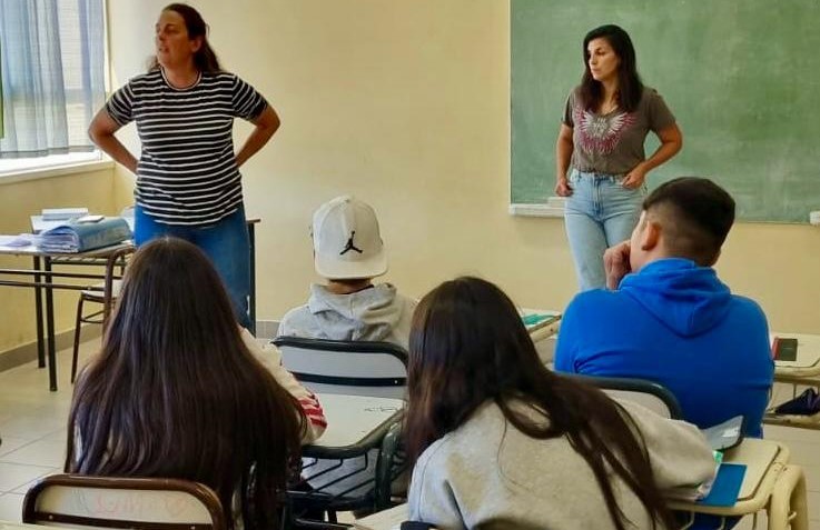 Madryn: Iniciaron los talleres “Límites que cuidan” en escuelas secundarias de la ciudad