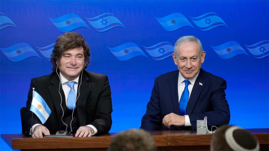 Milei cantó el tema “Libre” de Nino Bravo durante un ensayo por el Día de la Independencia en Israel