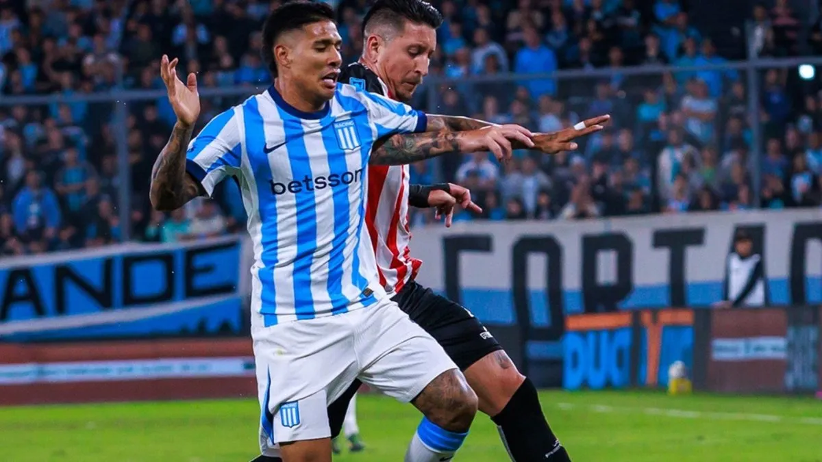 Racing igualó 1-1 con Barracas Central y volvió a la zona de clasificación del Torneo Apertura 2026