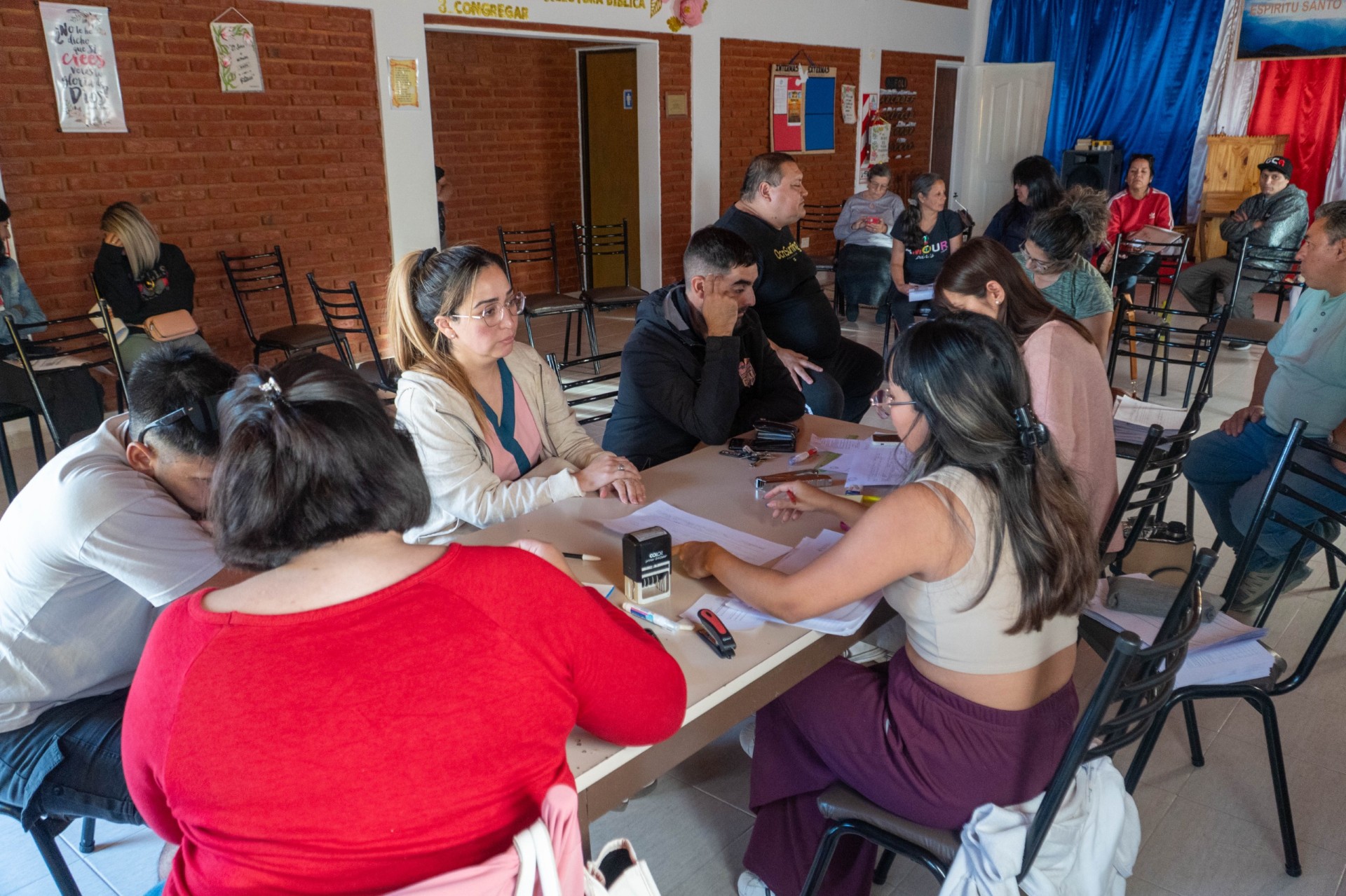 La Municipalidad de Rawson realizó una jornada territorial en el Área 13 con renovación de programas sociales