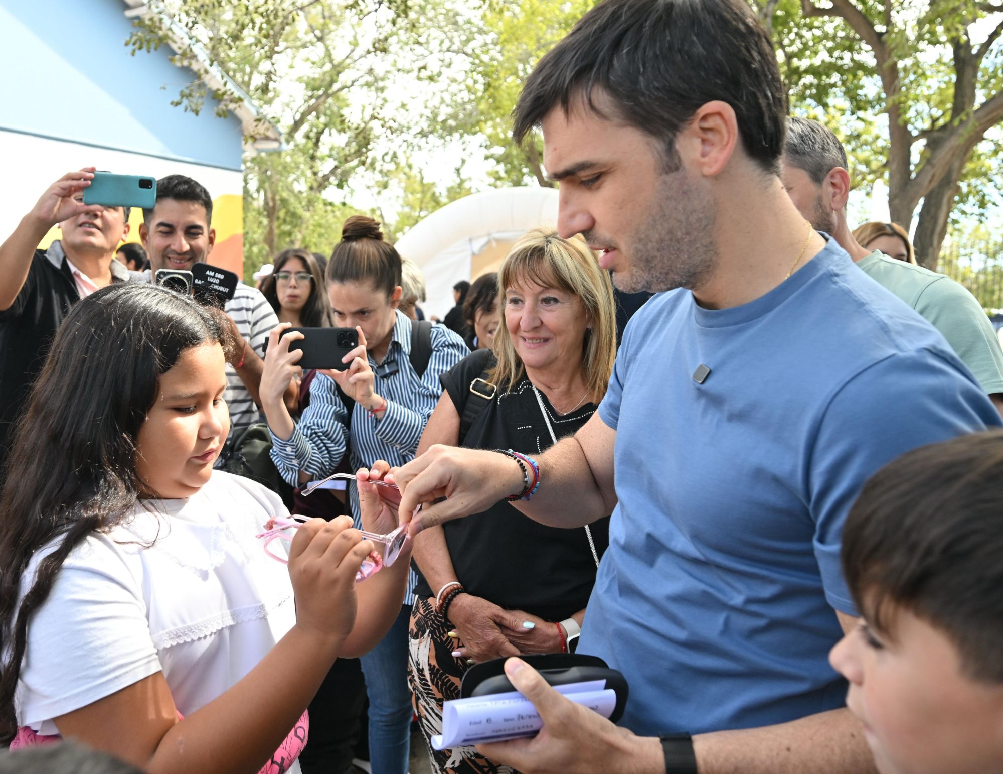 Chubut alcanzó el récord nacional de anteojos entregados a alumnos de escuelas de la provincia
