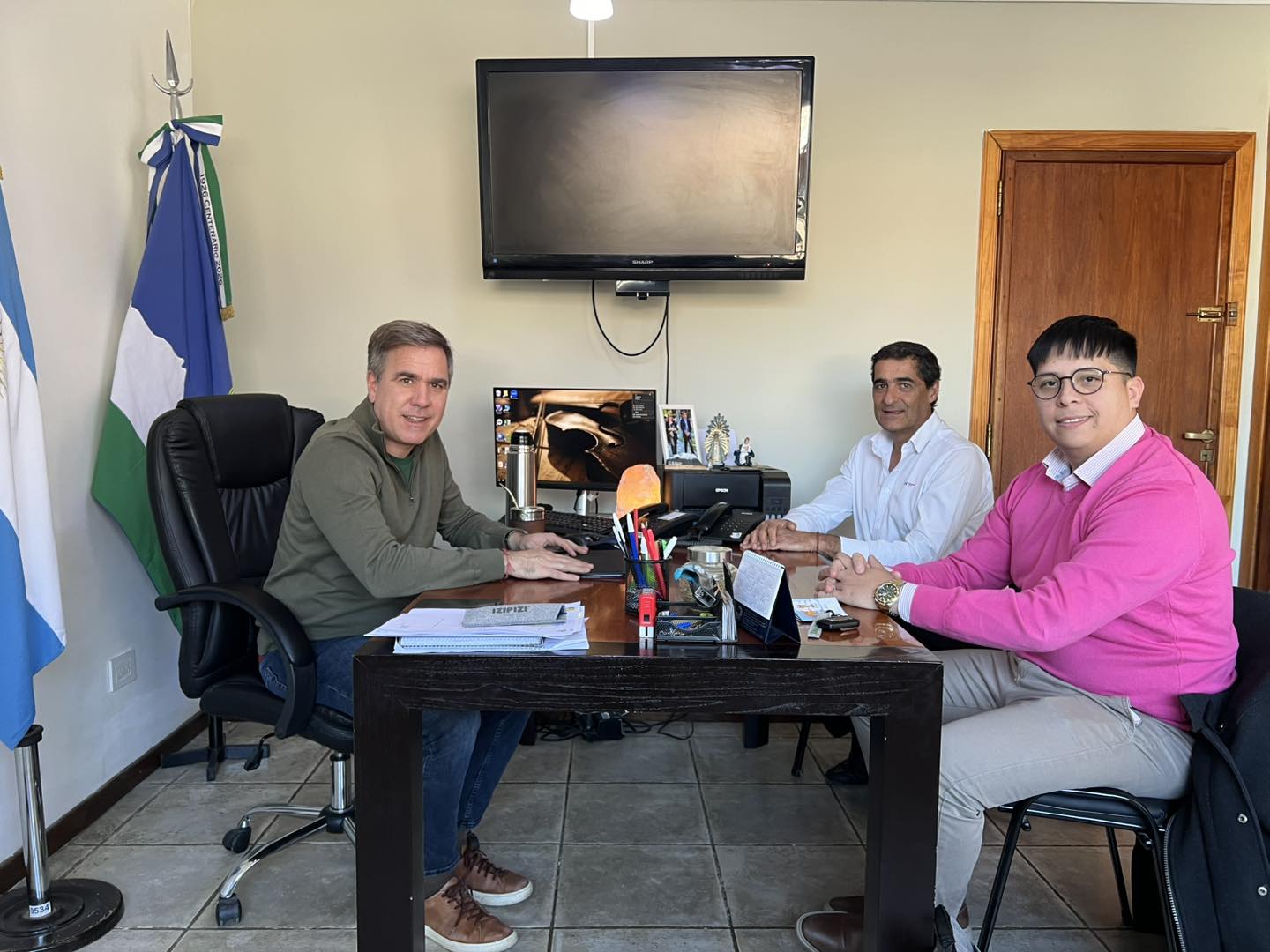 El Banco del Chubut y la Municipalidad de El Bolsón avanzan en un acuerdo de cooperación financiera 